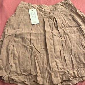 Sim & Sam designer boutique taupe skirt